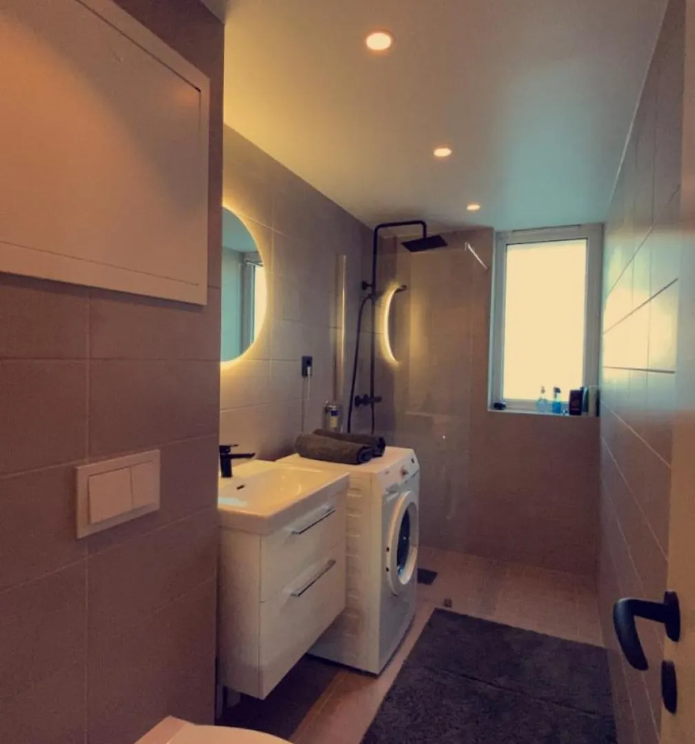 Penthouse Apartment With Sauna, Balcony And Free Coffe Bergen